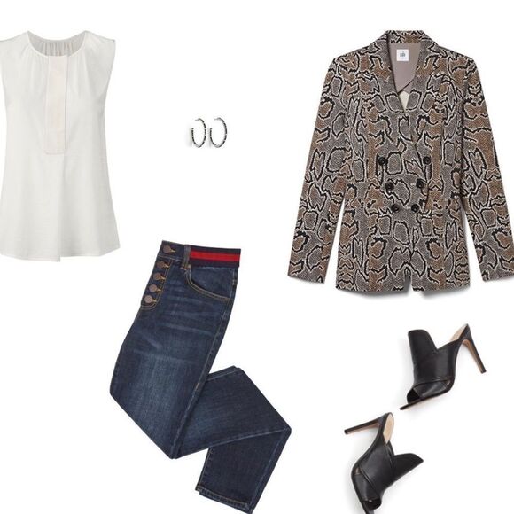 CAbi Python Blazer  - Picture 2 of 7